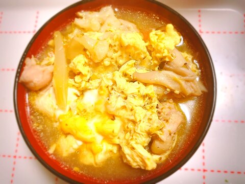 ブロッコリーとカリフラワーの親子丼